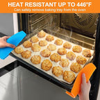 6 Pack Silicone Trivet Mat, Silicone Trivets for Hot Pots and Pans, Multipurpose Non-Slip & Heat Resistant Silicone Hot Pad for Kitchen Counter
