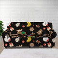 FKELYI Christmas Decorations Indoor Furniture Protector Easy Going Stretch Sofa Slipcover Non-Slip Sofa Slipcovers Washable Sofa Couch Cover L