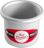 Fat Daddio's PRD-33SET Anodized Aluminum Round Cake Pans, 3 x 3 inch, Set of 2