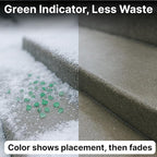 Thawtful Pet Safe Ice Melt – Pet Friendly Ice Melt, Snow Melt – Green Granules with CMA, Melts to −12°F (−24°C) - Driveway Salt & Sidewalk Salt for Ice (20 qt. - 42.6 lb.)