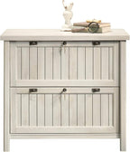 Sauder Costa Lateral File, Chalked Chestnut finish