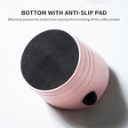 Pink Espresso Knock Box - Bincoo Pink Espresso Machine Knock Box/Espresso Grounds Knock Box, Barista Style Coffee Knock Box for Grounds with Removable Shock-Absorbent Knock Bar and Anti-Slip Base.