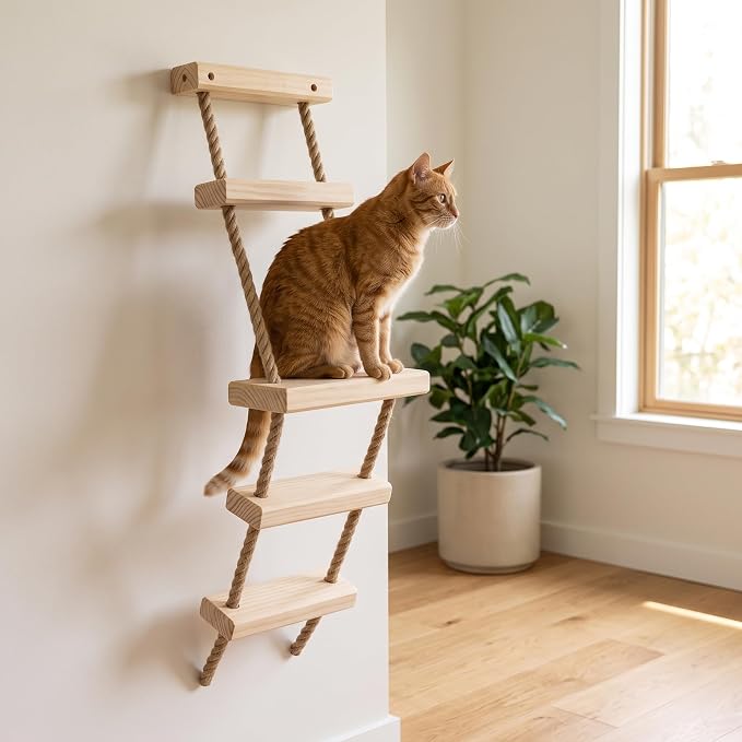 with Shelves for Climbing and Play, Large Jumping Platform