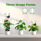 23 Inch Plant Trellis for Potted Plants, Sturdy Metal Houseplant Trellis for Climbing Plants Indoor Outdoor, Rust-Resistant Plant Support for Monstera Pothos Ivy, 4 Pack (4, 23inch)