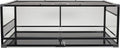 Zilla QuickBuild Reptile 65 Gallon Glass Terrarium Habitat with Sliding Door For Geckos, Snakes, Lizards, Frogs, Turtles, and Tortoises, 48" x 18" x 18"