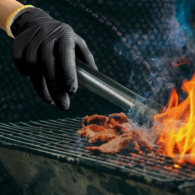 Evridwear Cotton Work Gloves Light-duty String Knit BBQ Glove Liner for Outdoor Cooking, Painting, Gardening 10/200 Pairs