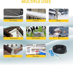 TDSF1 6ft Self-Regulating Heat Tape for Roof and Gutters, ETL Certified, Ideal for Metal and Plastic Pipe Freeze Protection, 120V