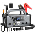 Sharmeal Jump Starter with Air Compressor,9000A Car Battery Jump Starter (All Gas/12.0L Diesel),200PSI Car Battery Jumper Starte