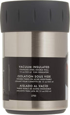 THERMOS Stainless Steel Can Insulator | 12 Ounce | Vacuum Insulated | Sweat-Proof | Pack of 6