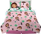 Skydance Luck Kids Bedding Super Soft Comforter and Sheet Set with Sham, 7 Piece Full Size, By Franco