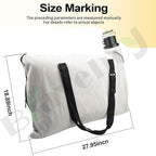 BV-005 610004-01 Shoulder Bag - by Braveboy, Compatible with Black & Decker 614000401 BV2500 BV4000 Leaf Blower - Replacement BV-005 Collection Bag (1)