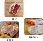 Stainless Steel Meat Tenderizer Tool，with 21 Needles Tenderizing Steak Meat Tool for Cooking BBQ, Marinade, Steak, Chicken,and Poultry