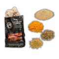 Bearded Butchers Mango Tango Bratwurst DIY Kit – Sweet & Spicy Brats – Includes Maple Sugar Seasoning, Jalapeño, Dried Mango & 32mm-35mm Natural Hog Casings – Makes Up to 25 lbs Meat