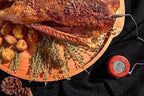 ThermoWorks DOT — Chefs’ Favorite Simple Alarm Thermometer - Cayenne Pepper Red