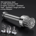 Stainless Steel Meat Tenderizer Tool with 21 Sharp Needles - A Meat Tenderizer Mallet for Chicken and Beef, Durable Meat Mallet Hammer, Easy-Grip Meat Hammer Tenderizer