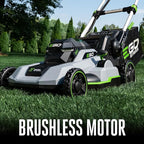 EGO POWER+ Electric Lawn Mower, Self-Propelled Cordless with Touch Drive, Includes (2) 56V 4.0Ah Batteries and Rapid Charger – LM2122SP-2