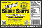 Buffalo Bills Original Short Shots Snack Beef Sticks, 3.5"Sticks/30 Oz Bag | Gluten Free, Ideal For Road Trips, Officesnacks, Hiking, High Protein Snack, Made In The USA, 100% Us-Raised Beef, 120 Sticks