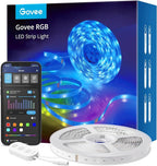 Govee Smart LED Strip Lights, 16.4ft WiFi LED Strip Lighting Work with Alexa and Google Assistant, 16 Million Colors with App Control and Music Sync LED Lights for Bedroom, Home Decor