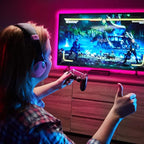 PHOPOLLO Bluetooth Led Strip Lights 100ft (2 Rolls of 50ft), RGB Color Changing LED Lights for Bedroom, Kitchen Decoration, App Control and Music Sync.