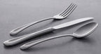 Oneida Satin Sand Dune Dinner Forks Silverware Set for 4, Flatware | Satin finish, dishwasher safe | cutlery set for kitchen and dining, utensil set, rust resistant, kitchen essentials