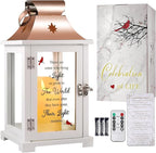 Memorial Lantern, Sympathy Gifts for Loss of Mom/Dad/Loved One, Bereavement Gifts, in Memory of Loved One Lantern,Celebration of Life, Memorial Gifts, Funeral Lantern,There are Some who Bring a Light