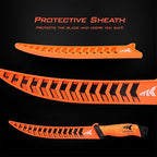 KastKing Speed Demon Pro Fillet Knife with Protective Sheath | Razor Sharp G4116 German Stainless Steel Blade, Non-Slip Grip, Corrosion-Resistant Coating, 8 Options Available