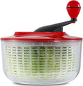 Geedel Large Salad Spinner, 4.5QT Lettuce Dryer for Greens, Fruits, Veggies | Lettuce Spinner with Enhanced Ergonomic Crank, Fast Drying, Sturdy Bowl, 360° Non-Slip Silicone Base, No BPA, Dishwasher safe