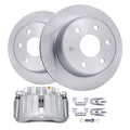 Detroit Axle - Rear Brake Kit for Chevy GMC Silverado Suburban Sierra Yukon XL 1500 Tahoe Cadillac Escalade Disc Brakes Rotors D