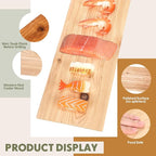 Landical 3/6/10/13/20 Pcs XL XXL Large Cedar Plank for Grilling Salmon Thicker Design Full Filet of Meat Fish Veggies Adding Extra Smoke and Flavor Soaking Fast Easy to Use(10 Pcs,15 x 5.5 Inches)