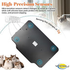 Digital Pet Scale for Accurate Weighing & Baby Scale Kitten Scale | High-Precision Puppy Scales, Dog Cat Scale | 30kg/66lb Capacity, 2g Accuracy, Non-Slip Mat, Tare & Hold Function