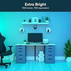 Wyze Switch, 2.4 GHz WiFi Smart Light Switch, Single-Pole, Needs Neutral Wire, White & Bulb Color, 1100 Lumen WiFi RGB and Tunable White A19 Smart Bulb, Works with Alexa and Google Assistant, Two-Pack