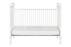Namesake Abigail 3-in-1 Convertible Metal Crib in Washed White, Greenguard Gold Certified