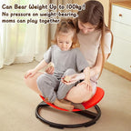 Kids Sensory Chair for Autism Kids Swivel Chair, Sensory Spin Chair Seat Improve Physical Coordination Wobble Chair for Kids Sit and Spin Relief of Motion Sickness