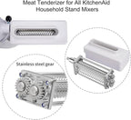 [UPGRADE] Meat Tenderizer Attachment for All KitchenAid Household Stand Mixers | Mixers Accesssories Meat Tenderizers No More Jams and Break