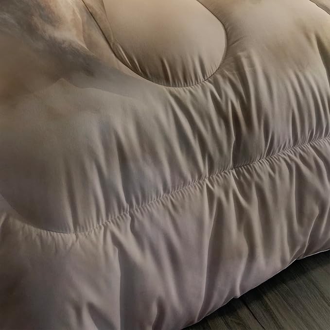 Horse Comforter Full Size,Galloping Horse Comforter Set for Kids Teens Girls Boys,3Pcs Bedding Set Printed Comforter with 2 Pillowcases,Soft and Lightweight，Full Size