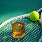 GLAZER mini, Clear Tennis Ice Mold, Ice Cube Maker for Whiskey