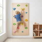 Rock Climbing Holds for Kids, 32 PCS Rock Wall Holds with Hardware, Indoor Outdoor Climbing Grips for Backyard Playset & Home Wall, Easy Install, Pastel Colors