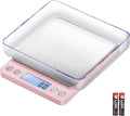 Fuzion Small Gram Scale 3000g, Digital Kitchen Food Scale, Gram and Ounce | 0.1g Accuracy, 6 Modes, 2 Trays Included, Tare Function, Piece Counting, For Food, Coffee, Cooking, Herb, Reptiles, Coins