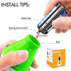 FLY2SKY Portable LED Gear Camping Lights with Clip Hook Emergency Light | Battery Powered LED Tent Lights Bulbs Outdoor Camping Essentials for Hiking Backpacking Hurricane Power Outage Emergency Gear