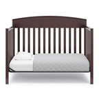 Graco Benton 5-in-1 Convertible Crib (Espresso) – GREENGUARD Gold Certified, Converts from Baby Crib to Toddler Bed, Daybed and Full-Size Bed, Fits Standard Full-Size Crib Mattress