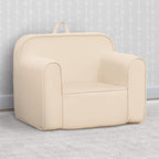Delta Children Cozee Chair -Foam Kids Chair for Ages 18 Months and Up, Oatmeal