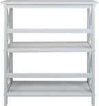 Casual Home 3-Shelf Montego Bookcase, White