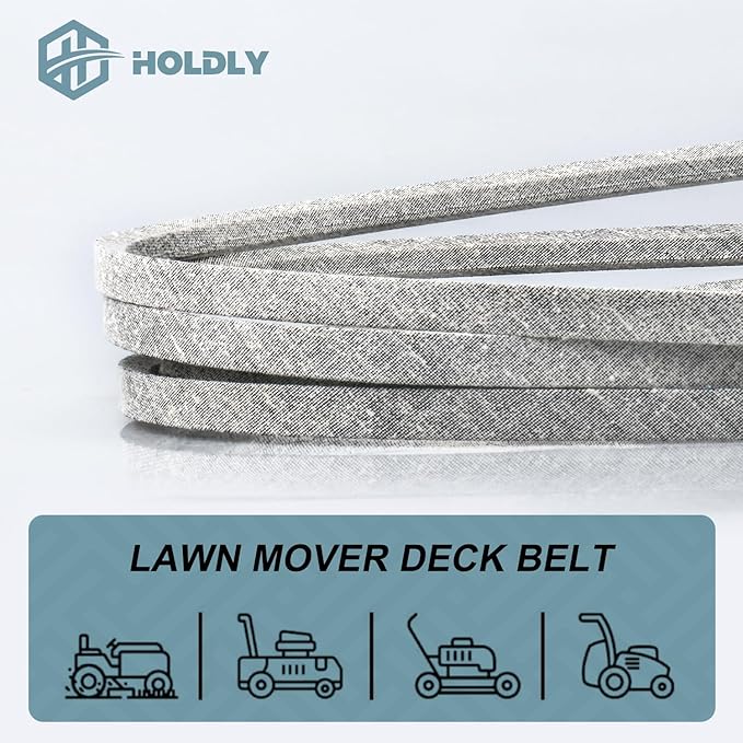 5/8 x 80 Inch Mower Belt Replace for Cub Cadet 01009787 01009787P Lawn Mower Belt Kevlar Lawn Mower Belt Compatible with Cub Cadet Z-Force with 44" 48" 54" Mower Decks (01009787P)