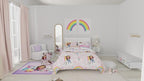 Franco Gabby's Dollhouse Kids Bedding Super Soft Comforter and Sheet Set with Sham, 7 Piece Full Size, (Officially Licensed Product)