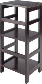 Winsome Leo Model Name Shelving, Tall, Espresso