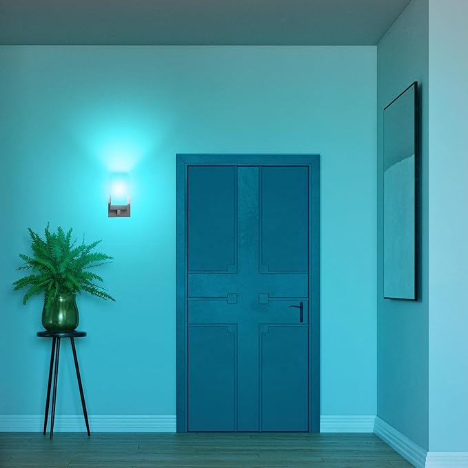 Feit Electric A19 Smart LED Light Bulb, 60W Equivalent, Dimmable, RGBW Color Changing, Alexa & Google Home Compatible, 2.4GHz Wi-Fi Enabled, 800 Lumens, 25,000-Hour Lifetime, OM60/RGBW/CA/AG/6, 6-Pack