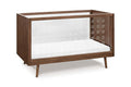 Nifty Clear 3-in-1 Crib in Walnut, Greenguard Gold Certified, 54.63x31.63x35.13 Inch (Pack of 1) (US0300UL)