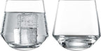 ZWIESEL GLAS Pure Dancing Tumbler (Set of 2), Dancing Cocktail Glasses, Dishwasher-Safe Tritan Crystal Glasses, Made in Germany (13 Ounce)