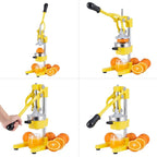 CO-Z Manual Citrus Juicer - Professional Orange, Lemon, Lime & Pom Juice Extractor, Easy to Clean, Yellow