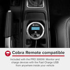 Cobra PURE SINE 400W Power Inverter and PRO 3000W Professional Grade Power Inverter Bundle